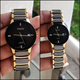 Rado centrix couple watch